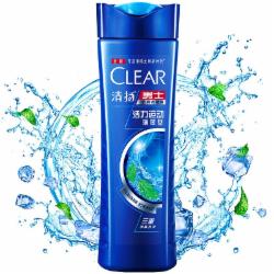 清扬(CLEAR)洗发水 男士去屑洗发露 205g