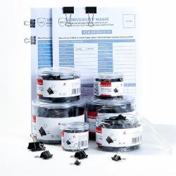 齐心 B3605 黑色强力长尾票夹(1,51mm盒装)