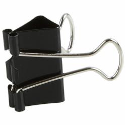 齐心(Comix)  B3607 黑色长尾夹 单位：盒