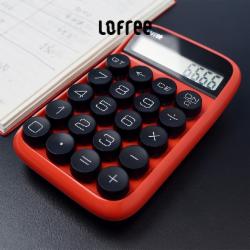 莱者 Lofree洛斐糖豆圆点计算器 奶茶色