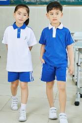 国产 小学生夏装运动服(短袖+短裤)
