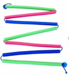 田联阳光软式跳高横杆杆体(长度:3500mm直径:φ30mm/中间高强度弹力绳长度:4000mm/直径:φ3mm塑料绳扣直径:φ45mm)