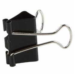 齐心(Comix) B3609 黑色长尾票夹 单位：盒