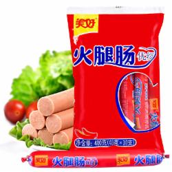 美好 火腿肠 优级火腿肠 40g*10支 袋装