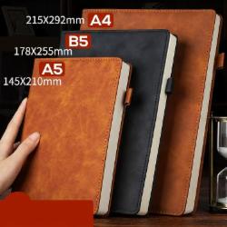 国产 A4商务高档办公皮面本