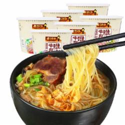 刘头淮南牛肉汤粉丝原味105g*6桶