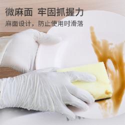 爱马斯AMMEX 一次性乳胶橡胶手套实验室100只/盒XLFRT