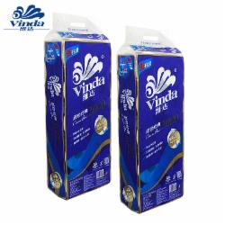 维达VindaV4073 卷纸  蓝色经典4层200g  6条/箱  单位：条