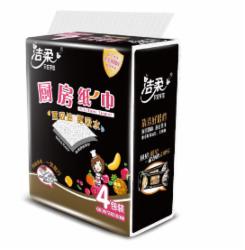 洁柔洁柔厨房抽纸2层75抽*4包JK201-04 2层75抽*4包  16提1箱
