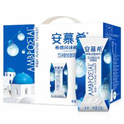 安慕希希腊风味常温酸奶原味205g*16盒