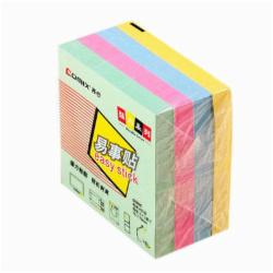 齐心(Comix) D6005 四色易事贴 76*76 单位：包