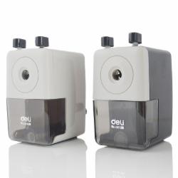 得力 手摇   0616B  卷笔刀 灰色  单位：个