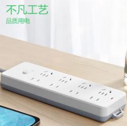 公牛BULL新国标插座 插线板/插排/排插/接线板/拖线板 GN-403 8位总控全长10米