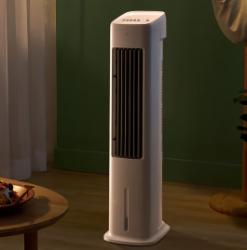 Midea电风扇蒸发式空调扇大风量轻音大水箱远距送风睡眠风轻音低噪ACA10UB