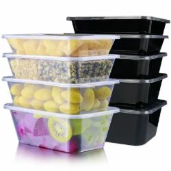 合正兴 方形单格750ML餐盒17.7*12.3*5.7CM 300套/箱