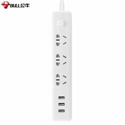 公牛 GN-B403U 排插 带usb接口+3孔 1.8米 单位：个