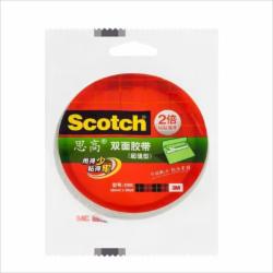 3M 双面胶 Scotch 思高 双面胶带 200c-18mm10m1.8