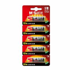 晨光MGARC92566 5号碱性电池5粒可撕装