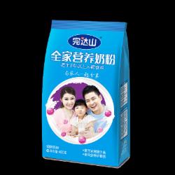 完达山（wondersun）成人奶粉袋装 全家营养400g/克