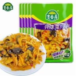 吉香居 榨菜下饭菜 泡椒豇豆 酸豆角四川红油泡菜咸菜酱腌菜 佐餐配粥小菜 80g