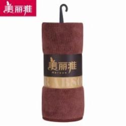 美丽雅双面绒加厚多用巾 35*35cm 3片装