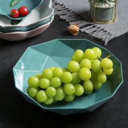 希尔SHALL果盘客厅茶几创意置物盘 27.5*27.5*6.5cm  单位/个