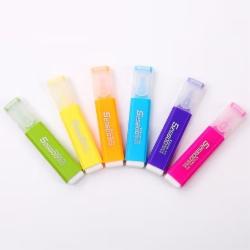 齐心 HP908 持久醒目荧光笔 紫色 单位：支