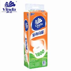 维达（Vinda）V4081-A 至有分量卷纸 3层180g /10卷/条x6条/箱  单位：条