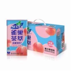 雀巢Nestle茶萃桃子清乌龙 果汁茶饮料250ml*24包