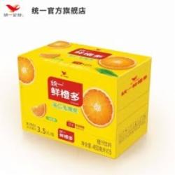 统一 鲜橙多 450ml*15瓶 果汁 整箱装 橙汁饮料