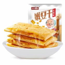 盐津铺子 豆干零食小吃 清纯嫩豆干 香辣味 200g