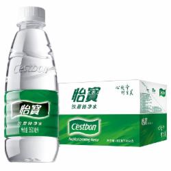 怡宝 纯净水350ml*24瓶 整箱装 单位：箱