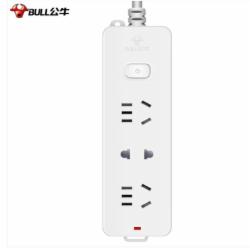 公牛 GN-210 排插 3位1开 1.8米 单位：个