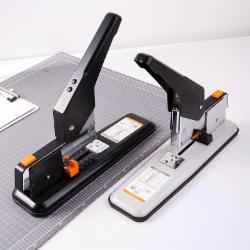 得力 0299 重型订书机 黑色